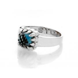 Stolen Girlfriends Club Baby Claw Ring - Blue image
