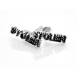 Stolen Girlfriends Club Stg Spike Stamp Mini Earrings image