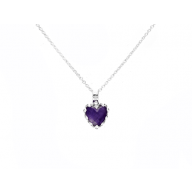 Stolen Girlfriends Club Love Claw Necklace - Purple image