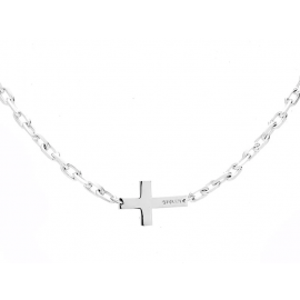 Stolen Girlfriends Club Falling Cross Maxi Necklace image