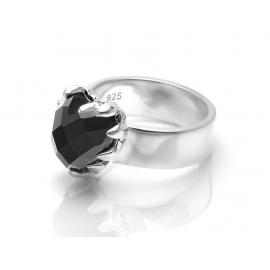 Stolen Girlfriends Club Love Claw Ring - Smoky Quartz image