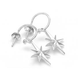 Stolen Girlfriends Club Stg North Star Anchor Earrings image