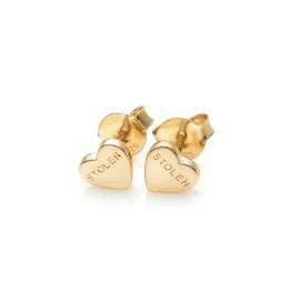 Stolen Girlfriends Club Stg gold Plated Stolen Heart Earrings image