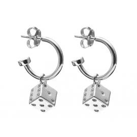 Stolen Girlfriends Club Stg Rolling Dice Anchor Earrings image