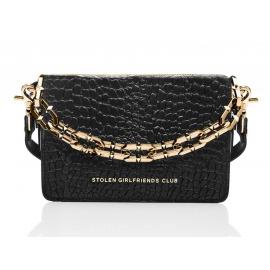 Stolen Girlfriends Club Little Trouble Bag - Black/Gold image