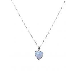 Stolen Girlfriends Club Love Claw Necklace - Blue Lace Agate image