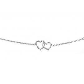 Stolen Girlfriends Club Stg Linked Hearts Bracelet image