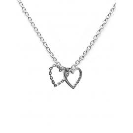 Stolen Girlfriends Club Stg Linked Hearts Necklace image