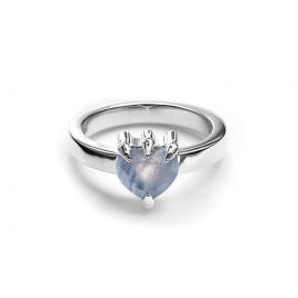 Stolen Girlfriends Club Stg Blue Lace Agate Talon Ring image