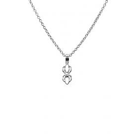 Stolen Girlfriends Club Sterling Silver Micro Spider Necklace image