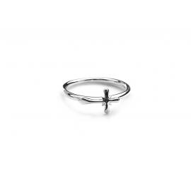 Stolen Girlfriends Club Stg Micro Gothic Cross Ring image