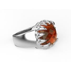 Stolen Girlfriends Club Stg Claw Ring - Citrine image