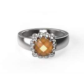 Stolen Girlfriends Club Stg Baby Claw Ring - Citrine image