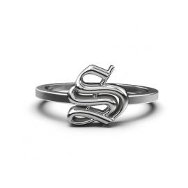 Stolen Girlfriends Club Sterling Silver Old English Ring image