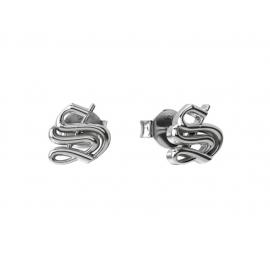 Stolen Girlfriends Club Stg Old English Earrings image