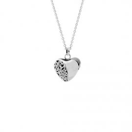 Evolve Stg Koru Heart Locket Necklace image