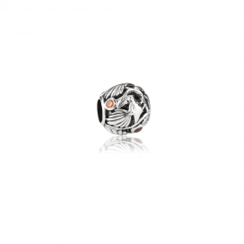 Evolve Stg CZ Native Fantail Charm Bead image