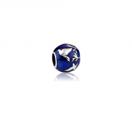 Evolve Stg Enamel Aotearoa's Tui Charm Bead image