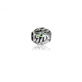 Evolve Stg NZ Fern Pāua Charm Bead image