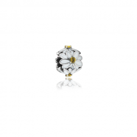 Evolve Stg Enamel CZ Daisy Bead image