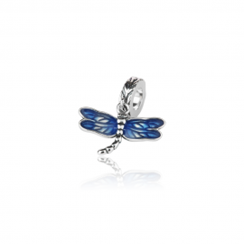 Evolve Stg Enamel Dragonfly Charm Bead image