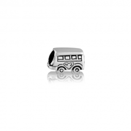 Evolve Stg CZ Combi Van Charm Bead image