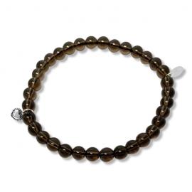 La Pierre Stg Smokey Quartz Stretch Bracelet image