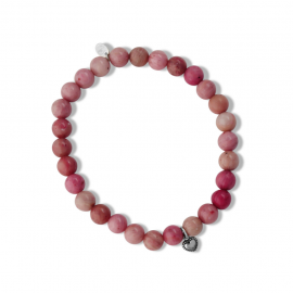 La Pierre Stg Rhodochrosite Stretch Bracelet image