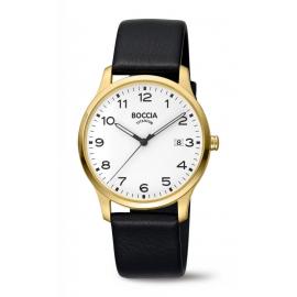 Boccia Gents Titanium Gold Plated Quartz Watch image