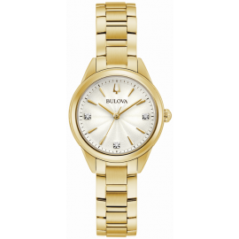 Bulova Women's Classic Diamond Quartz Watch image