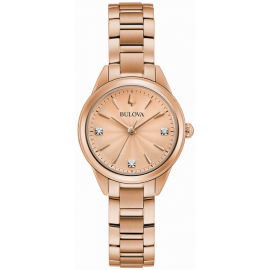 Bulova Women's Classic Diamond Quartz Watch image