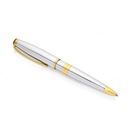 Silver/Gold Stainless Steel Plated Ballpoint Pen image