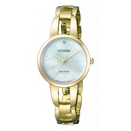 Ladies Diamond Eco Drive Watch image