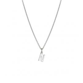 Evolve Stg Initial N Necklace 45cm image