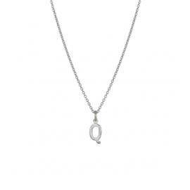 Evolve Stg Initial Q Necklace 45cm image