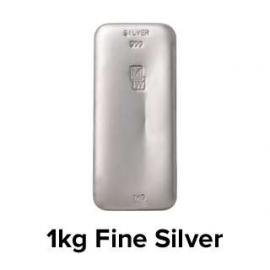 1 KG Fine SIlver Bar image