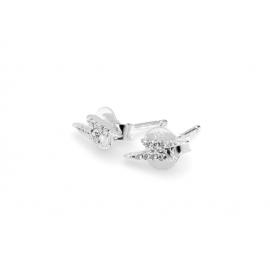 Stolen Girlfriends Club Stg Zircon Dusted Bolt Stud Earrings image