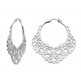 Karen Walker Stg Filigree Hoop Earrings image