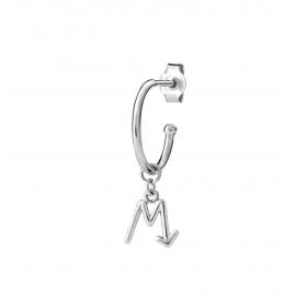 Karen Walker Stg Single Initial M Drop Earring image