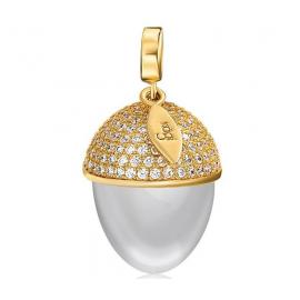 Kagi Silver Acorn Pendant image