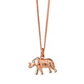 Karen Walker 9CT Rose Gold Elephant Necklace image