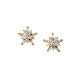 Karen Walker 9ct Diamond True Love Earrings image