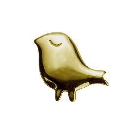 Stow 9ct Little Bird Charm image