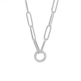 Stow Sterling Silver Statement Paperclip Chain 55cm image