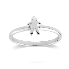 Stow Sterling Silver Stowaway Boy Ring image