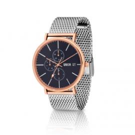 Union St. Ethan Rose and Silver Watch image