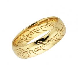 Lord Of The Rings Stg Gold Plated The One Ring image