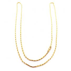 20ct Fancy Link Chain 75cm image