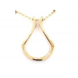 9ct Gold Ring Holder Pendant image