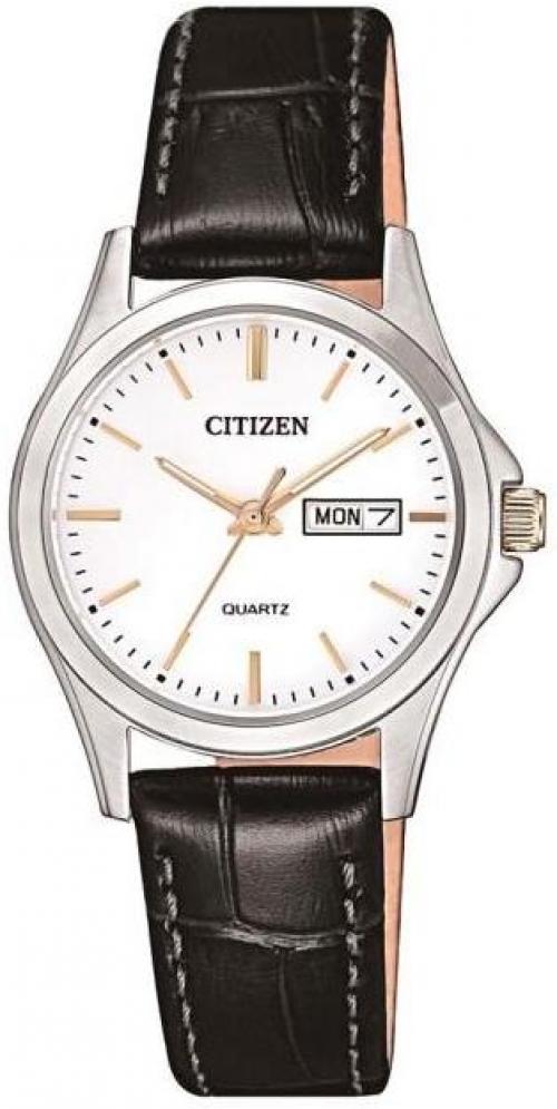 citizen two tone ladies watch
